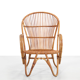 Chaise vintage en rotin par Rohe Noordwolde