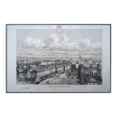 Châlons-en-Champagne, vintage engraving, printed in 1883.