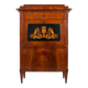 19th Century Mahogany Secretary Desk, French Polish