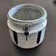 Stoneware planter L