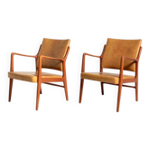 Pair of Scandinavian armchairs, 1960s