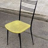 Scandinavian chair in the style of Colette Gueden 1960
