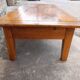 Walnut farm coffee table 19th -1m84