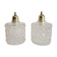 Pair of walking lamps