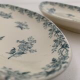 Pair of Gien opaque porcelain ravines, April model