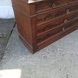 old dresser, white marble tray