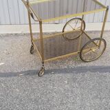 Vintage brass server