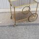 Vintage brass server