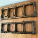 Pair of rattan coat racks from the 60s and 70s