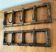Pair of rattan coat racks from the 60s and 70s
