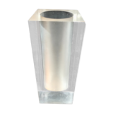 Plexiglas vase, 1970s