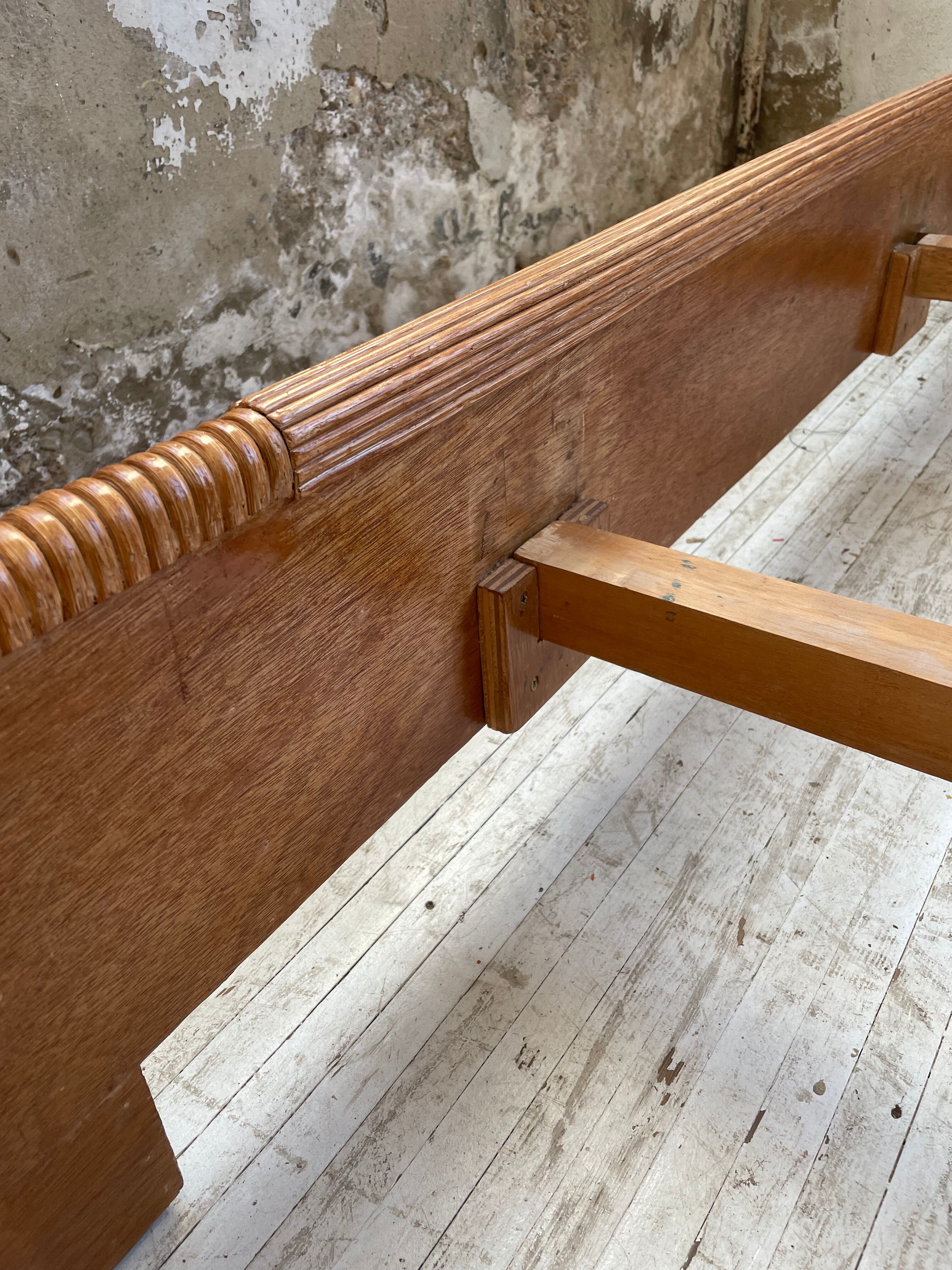 Bed 1 place "palm" wicker and rattan Vivai Del Sud