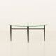 Italian mid century  glass coffee table 1950s