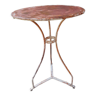 Old garden pedestal table late nineteenth century