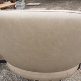 Pair of vintage swivel armchairs design xxeme