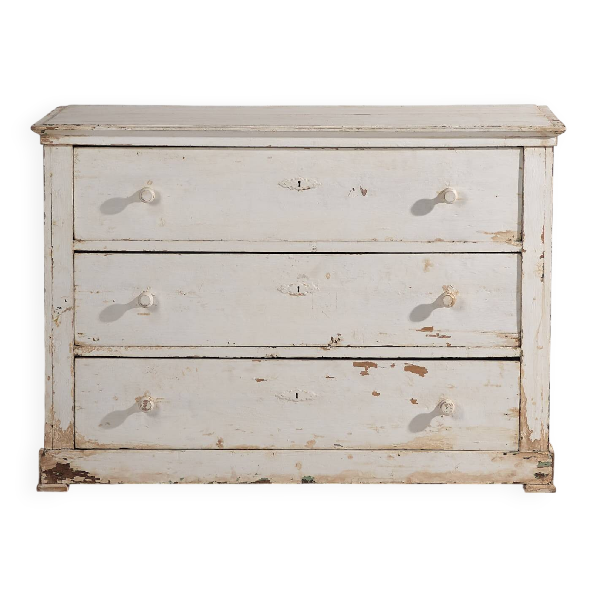 Antique white chest of drawers (c.1920)