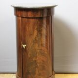 Empire bedside table in mahogany, 19th century.