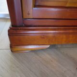 Sideboard - Long entrance cabinet - 1 drawer - 3 doors - solid wood - Louis Philippe