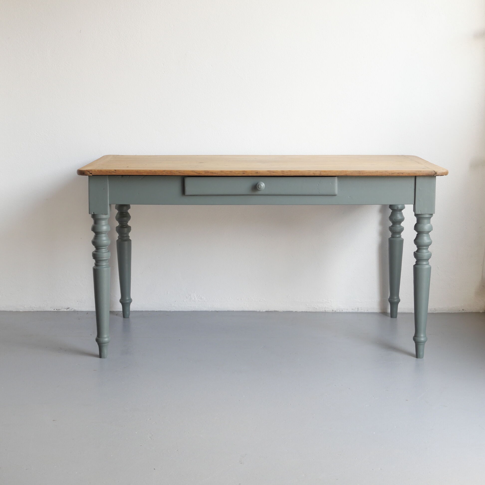 Renovated old oak table