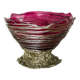 Italian Decorative Contemporary "Ogiva Basket" Purple Bowl by Gaetano Pesce