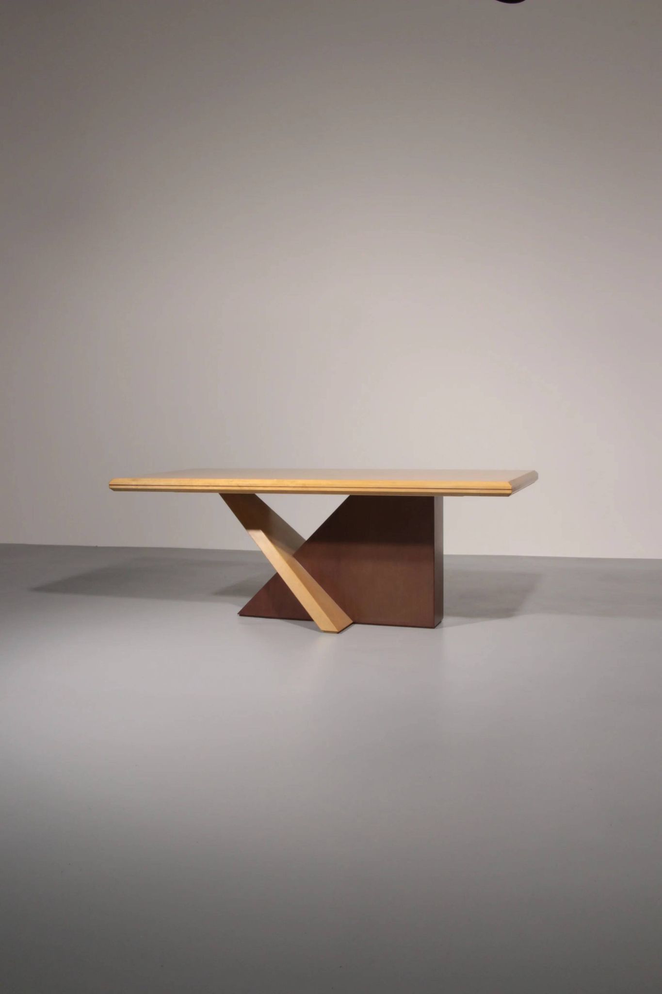 Italian Saporiti Wooden Dining Table 1960
