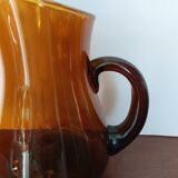 Vintage amber decanter