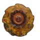 Royo Cortes, enameled glass cup with medieval decoration circa 1900