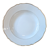 Lot round hollow vintage plates in Limoges porcelain