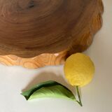 Massive elm log tray Japan 1970