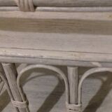 Rattan shelf