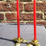 Golden candlesticks