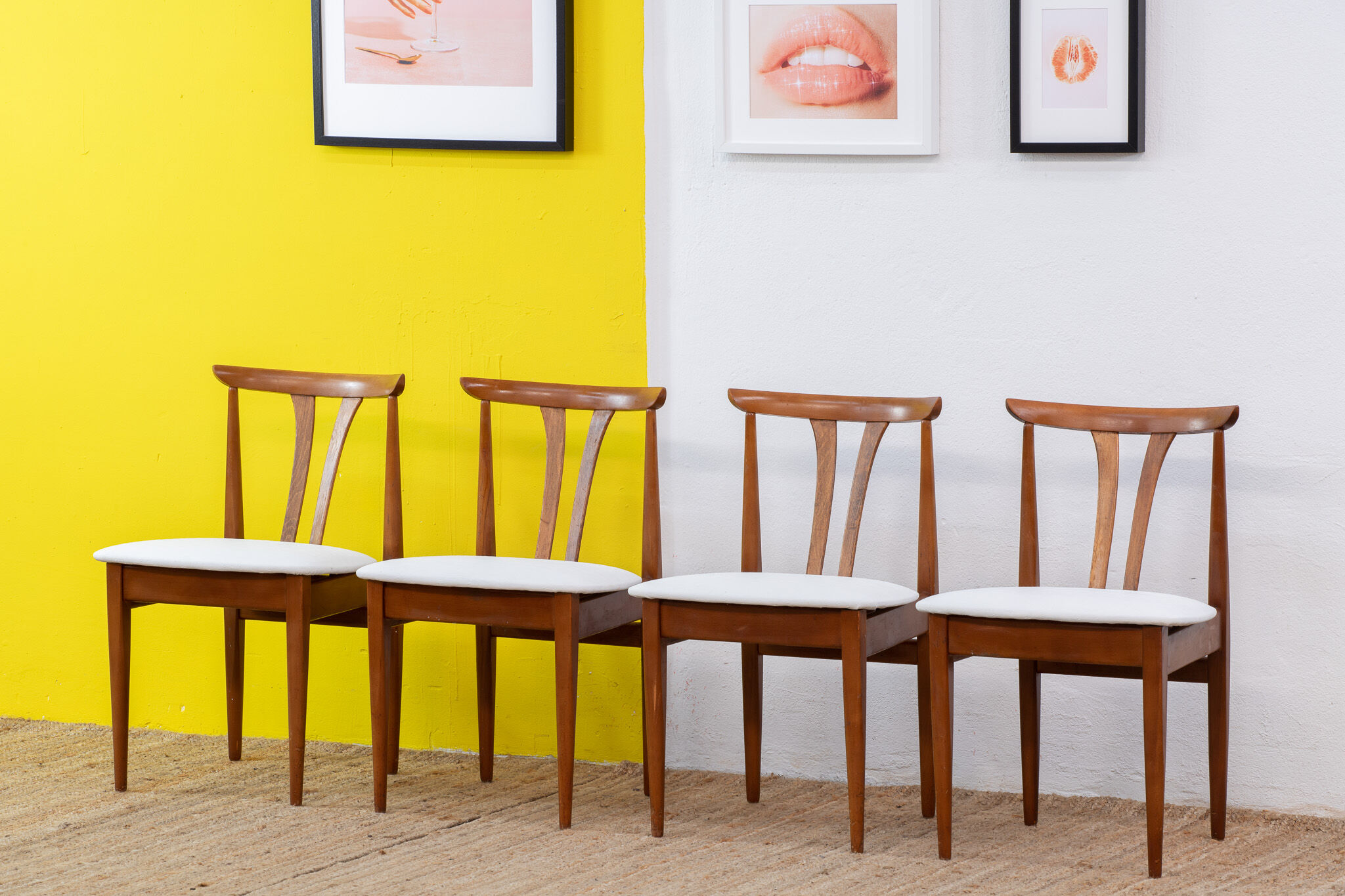 Vintage Scandinavian Chair – 47 cm