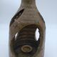 Stoneware candle holder.