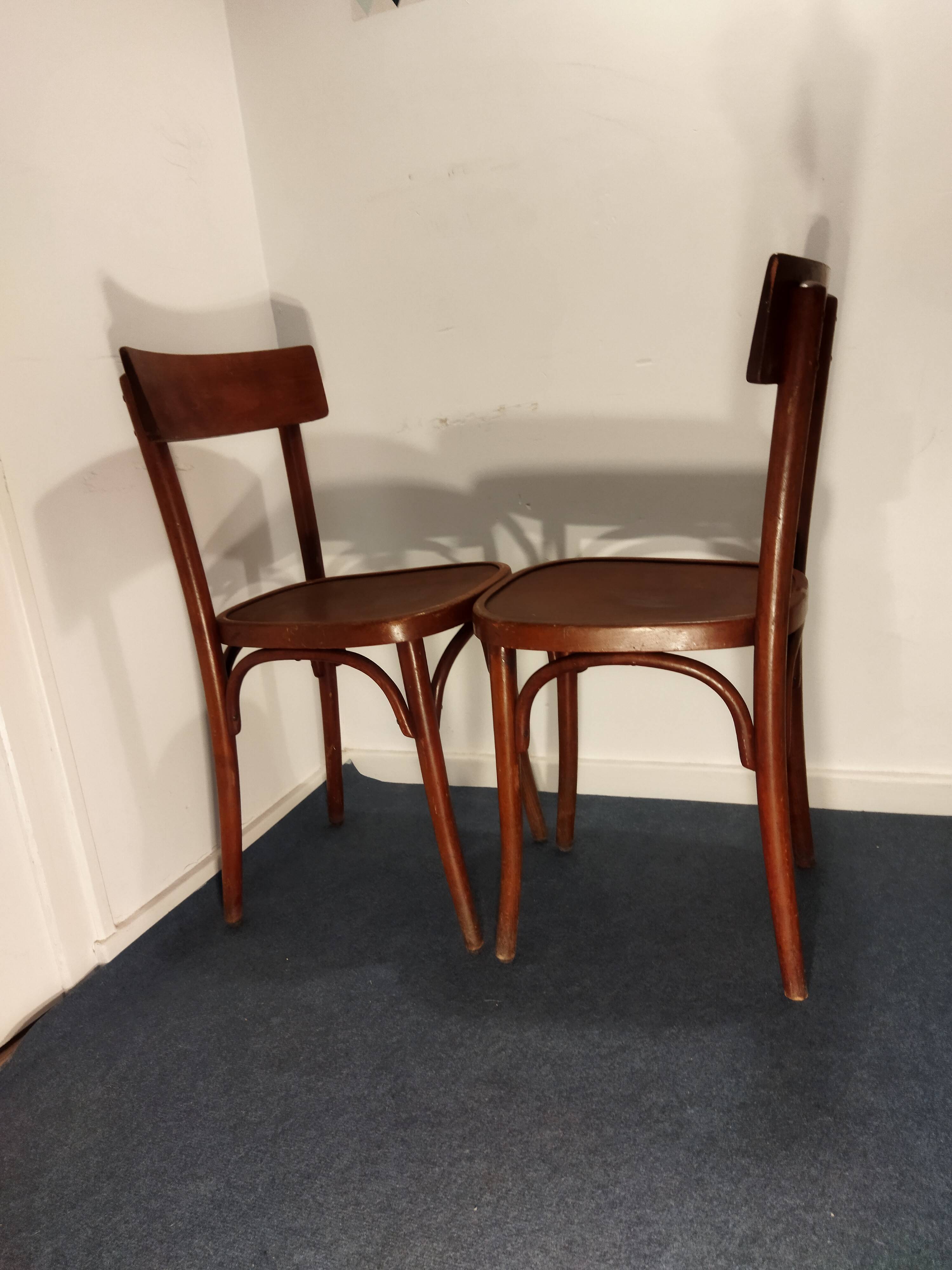 Paire de chaises bistrot