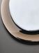 Mirror crystal beveled double shade