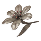 Lotus Flower Ashtray in brass