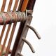 Fauteuil relax en rotin, Bauhaus 1930