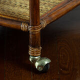 Pairs of rattan and wicker coffee tables