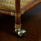 Paires de tables basses en rotin et osier