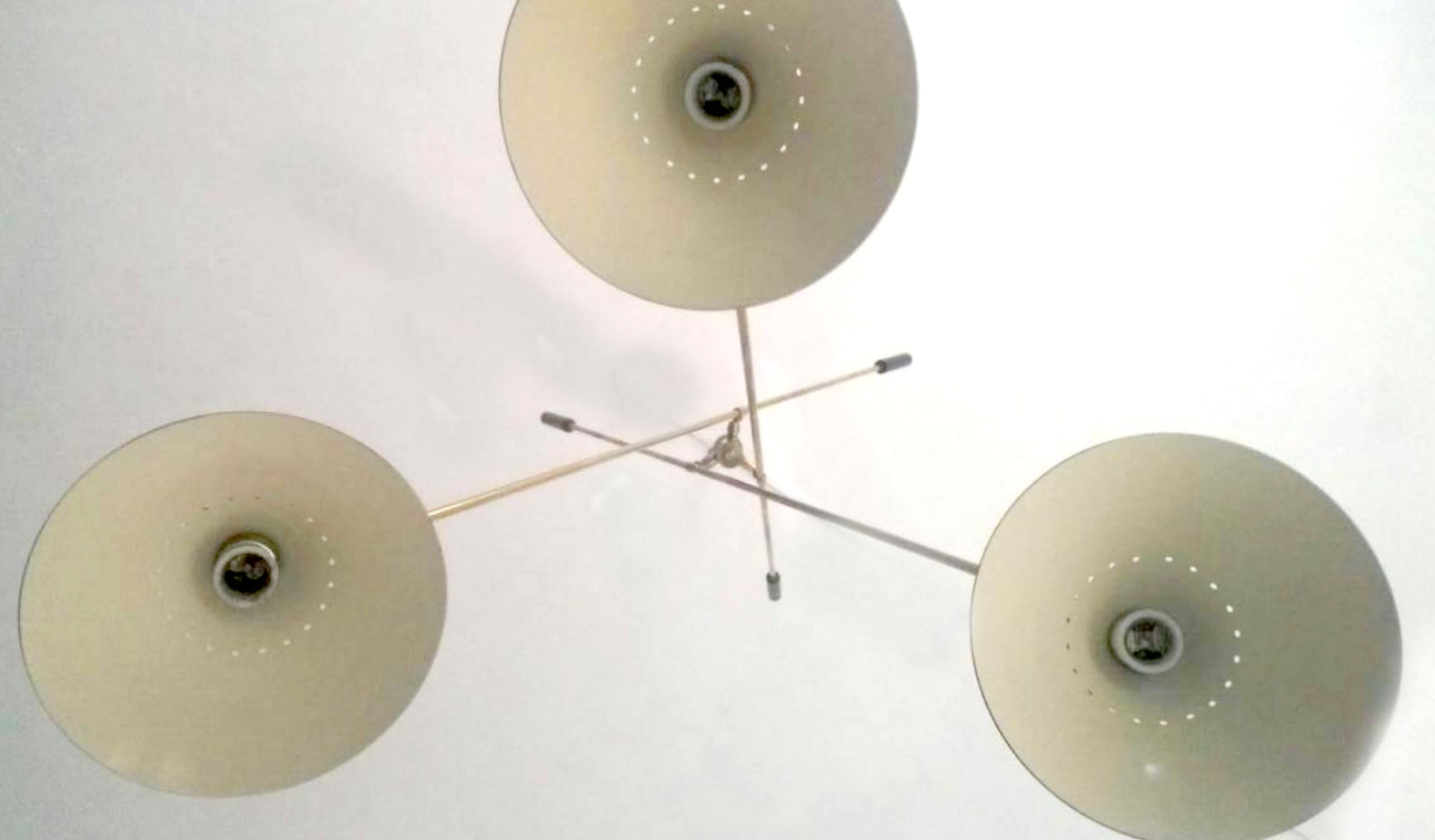 Lustre à 3 bras vintage