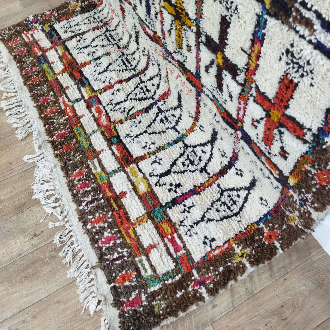 Handmade Moroccan Berber rug 230 X 167 CM