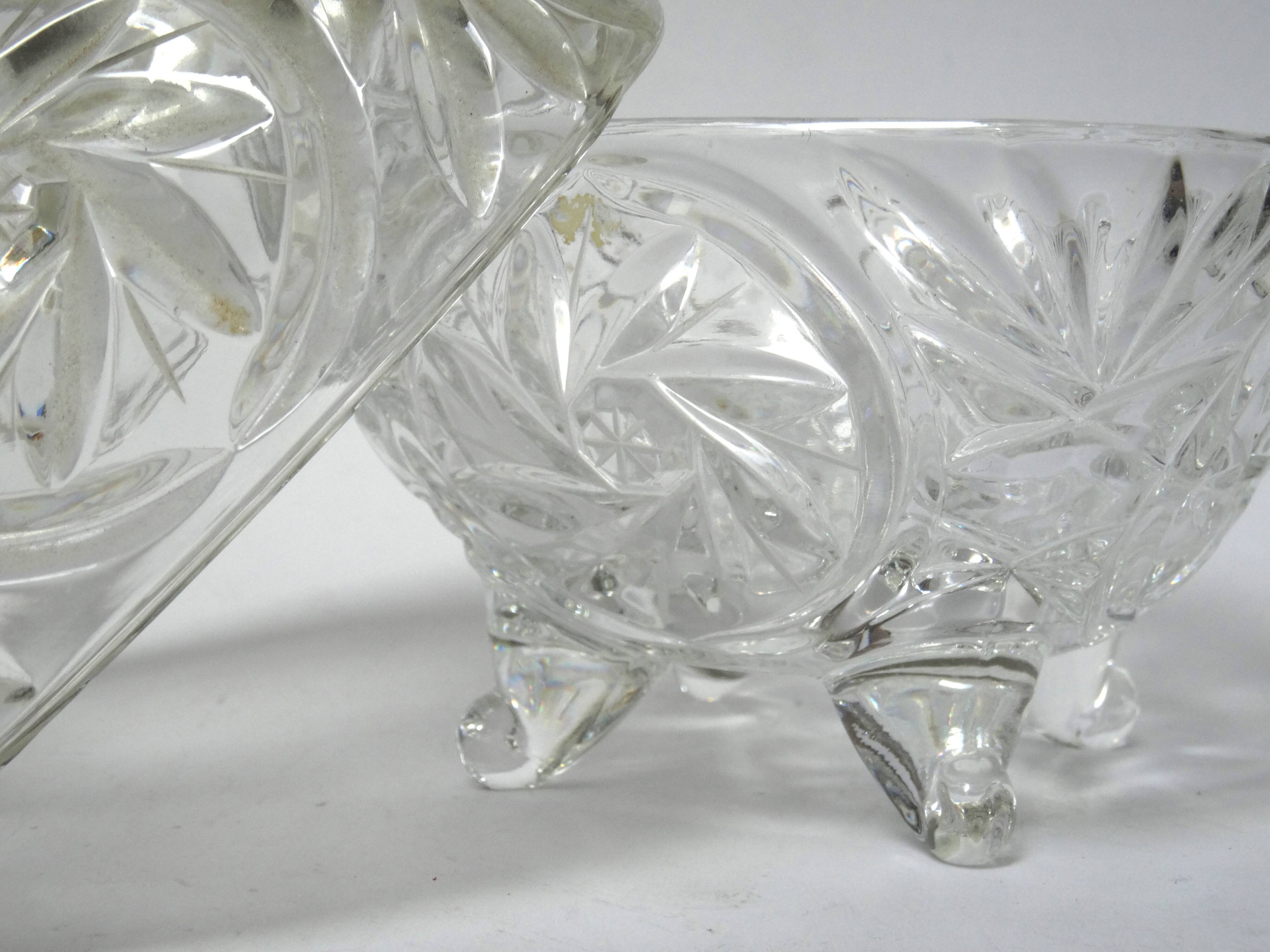 Square crystal candy box