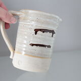 Poterie vintage carafe fait main