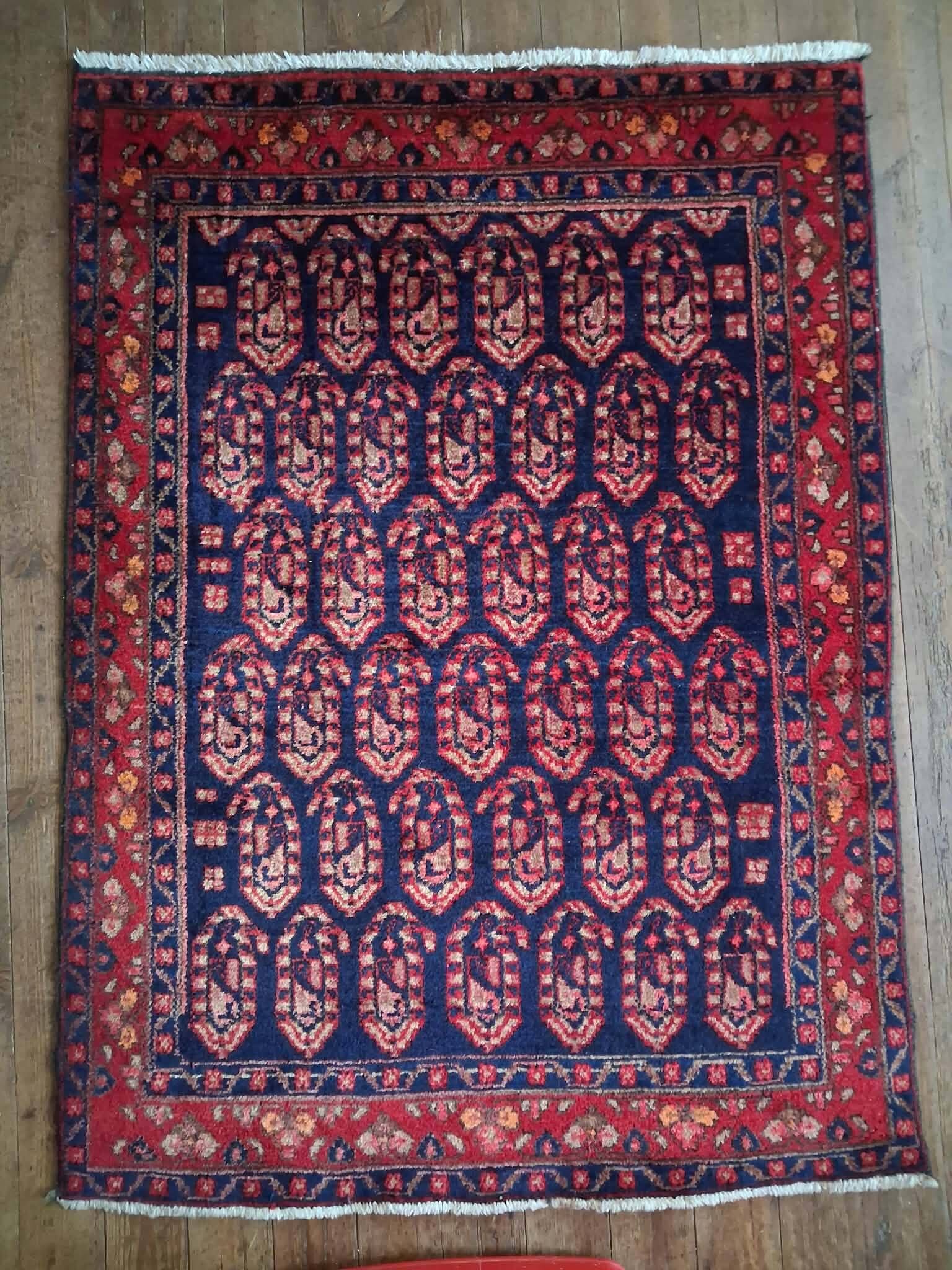 Tapis Persan Boroudjerd fait main 158x116cm
