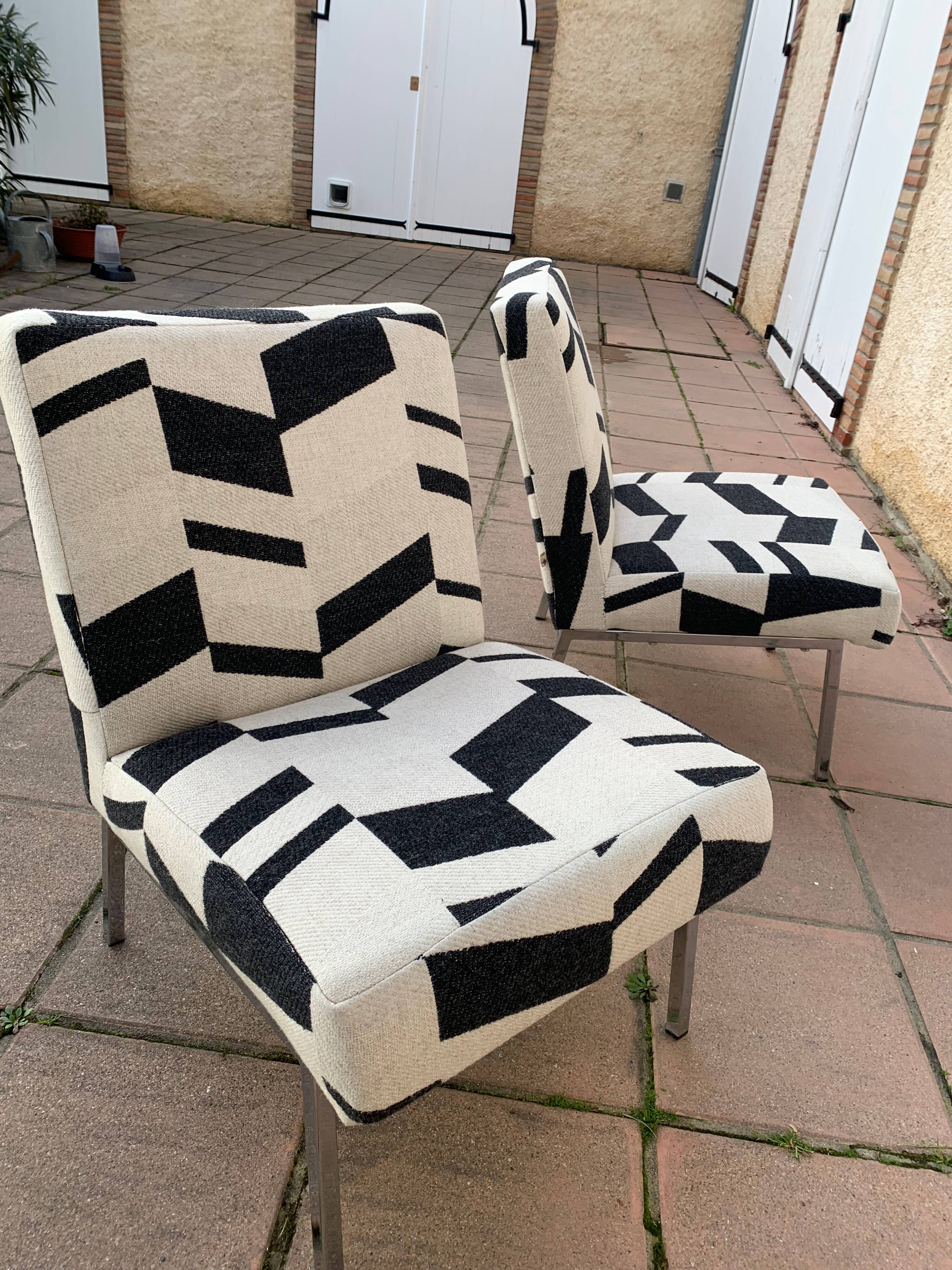 Vintage industrial armchair