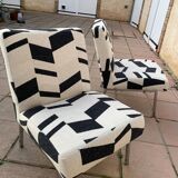 Vintage industrial fireside chair