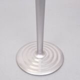 Post Modern Round Glass side table 1980s