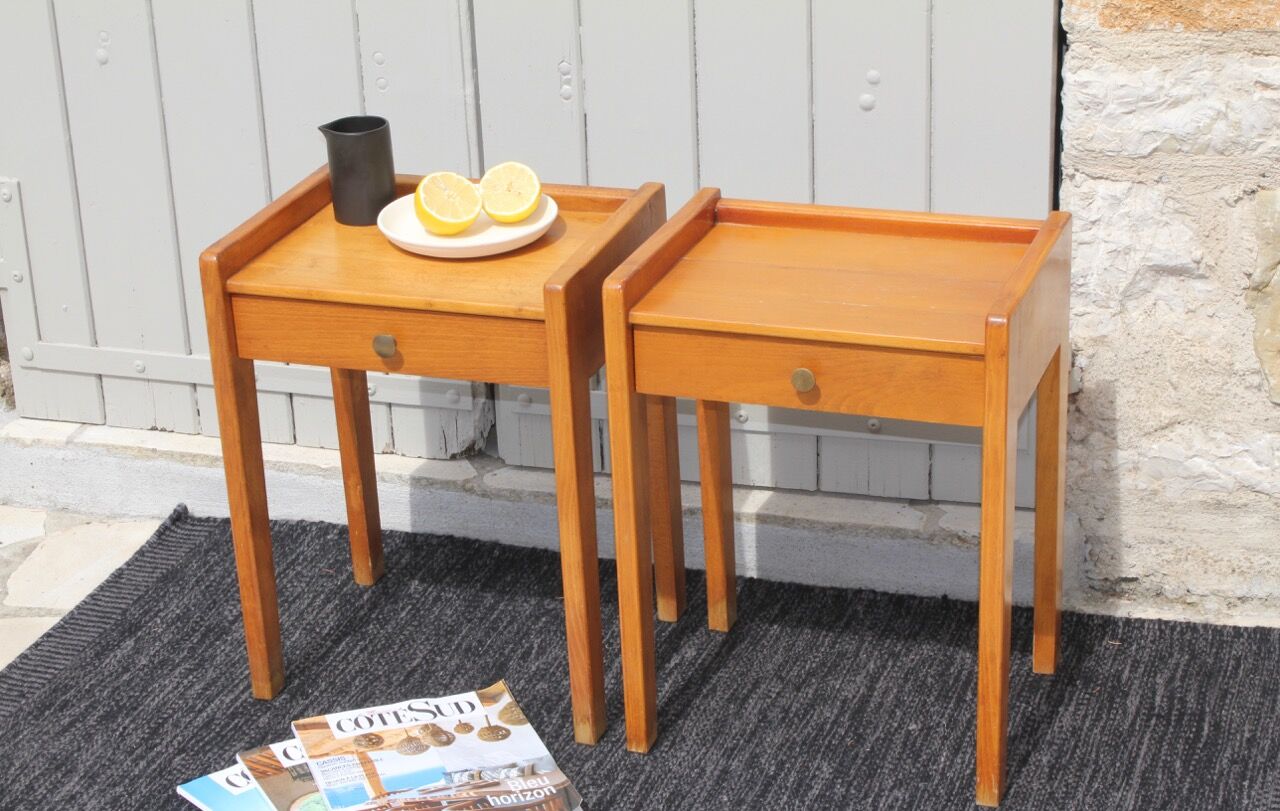 Pair of retro nightstands