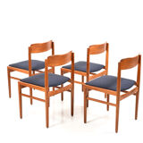 Set of 4 danish dining chairs in teak 1948/1950