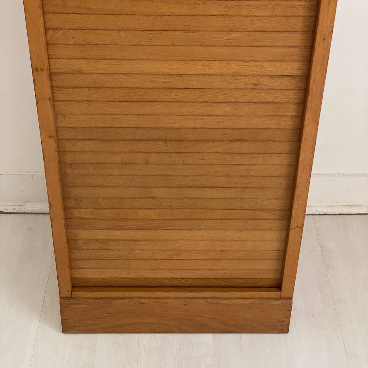 Notary desk with curtain from the 1960s